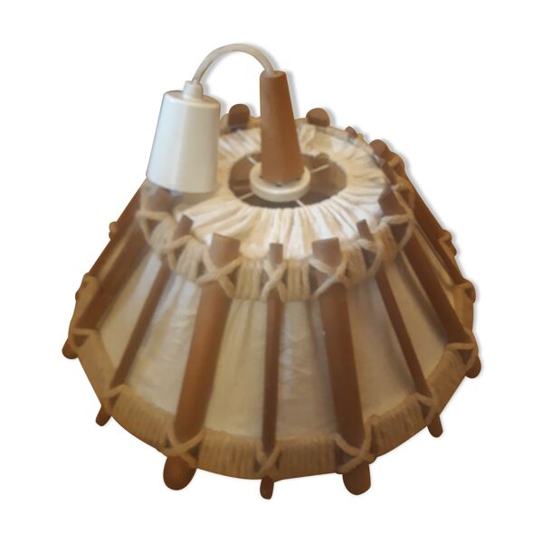 Suspension en bois et corde vintage — Beyit