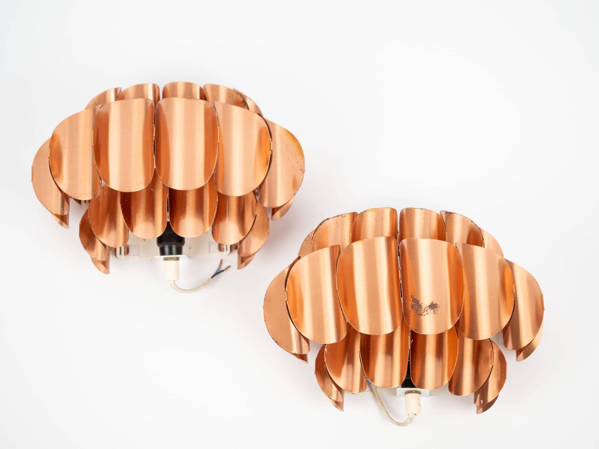 Paire d'appliques vintage de Thorsten Orrling, Hans-Agne Jakobsson, 1960
