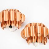 Paire d'appliques vintage de Thorsten Orrling, Hans-Agne Jakobsson, 1960