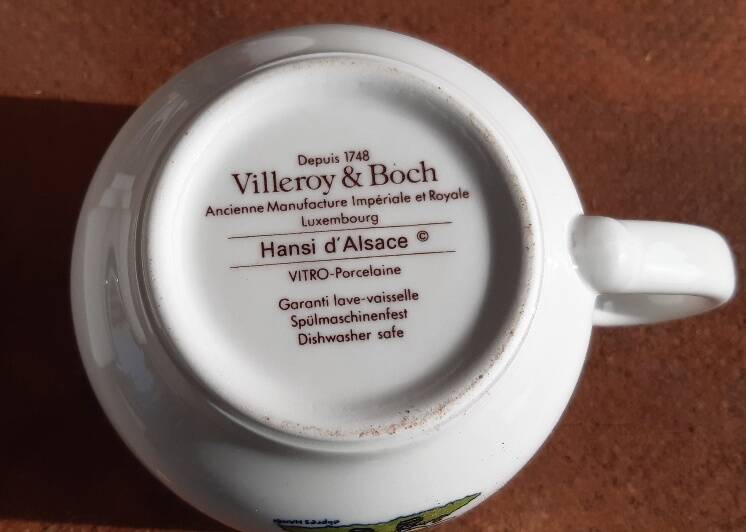Coffee service Villeroy & Boch model "Hansi d’Alsace"