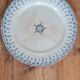 Round plate in iron earth