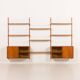 Hansen and Guldborg teak wall unit, HG furniture, 1960s