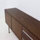 Dutch Minimalist Wenge Wooden Sideboard by Tijsseling 1970s