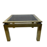 Brass coffee table "Jansen"