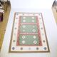 Hand-woven kilim true vintage ethnic wool rug, 70s 80s
