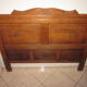 1950s oak headboard