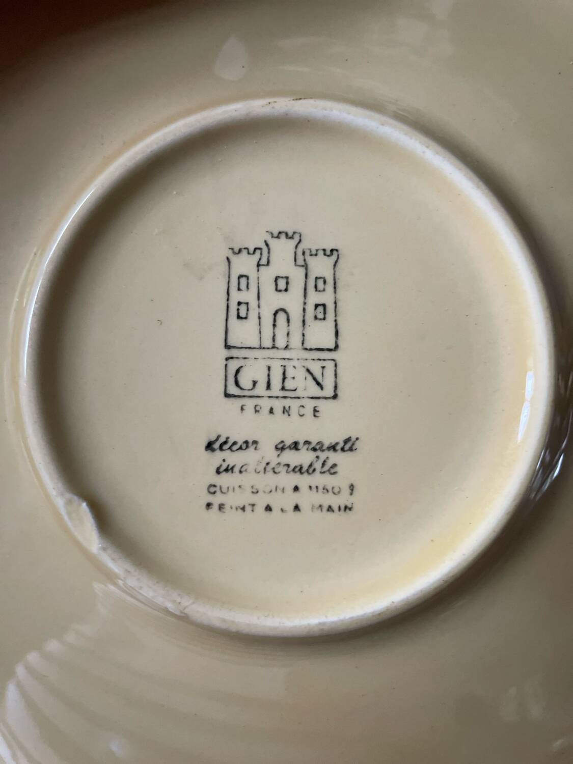 Vintage Gien coffee service