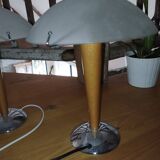 2 lampes champignons vintage IKEA modèle Kvintol B9503