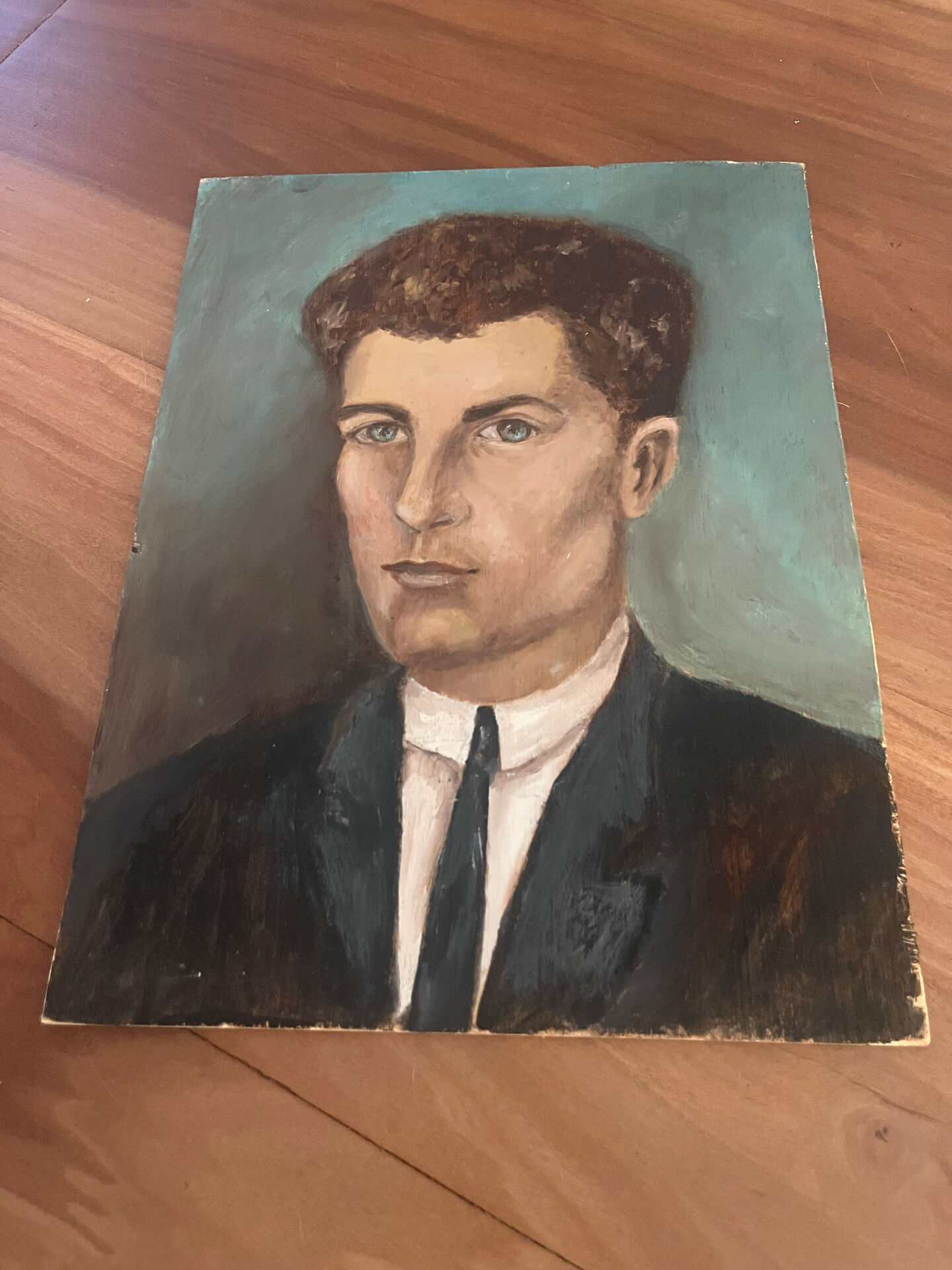 Portrait à l'huile