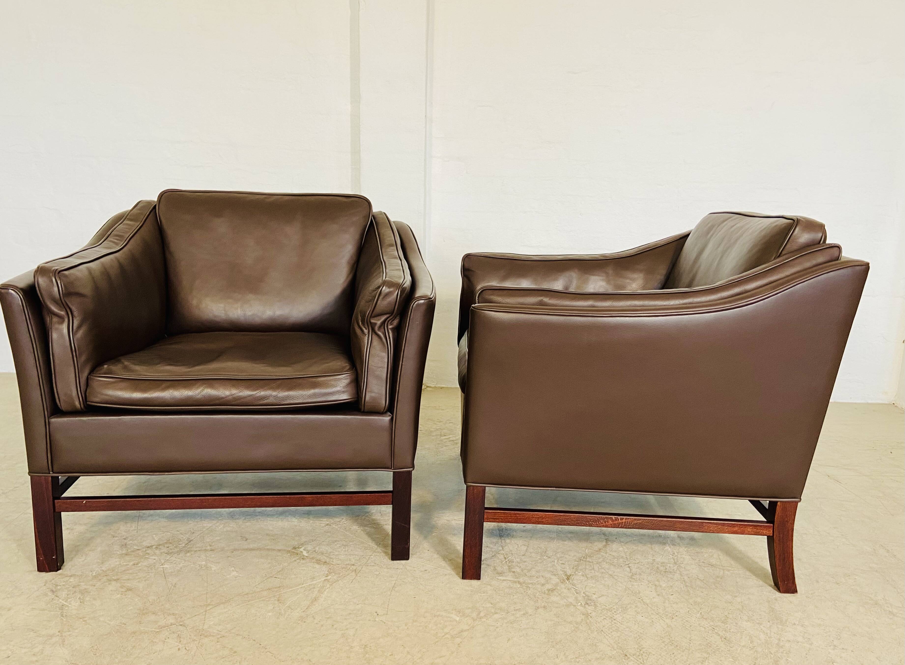 Vintage Danish Lounge Chairs by Georg Thams for Grant Møbelfabrik (2)