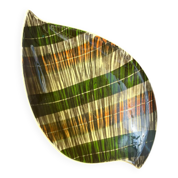 Vintage Saint-Clément plate – ceramic
