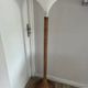 Italian Rattan Floor Lamp — Tulip Shade, 1970s