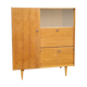 Secretary wardrobe, bookcase, closet, wardrobe, 60s, vintage