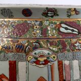 Pair fish aquarium - chinese porcelain - cloisonné enamel - canton - epoch: xxth century