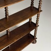 Bobbin bookcase / French antique bookshelf
