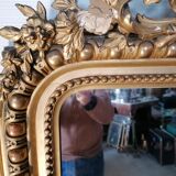 Gold leaf mirror - 170x112cm