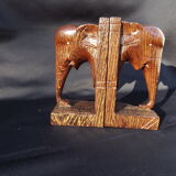 Bookend in rosewood "Art Deco".