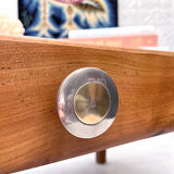 Solid elm coffee table