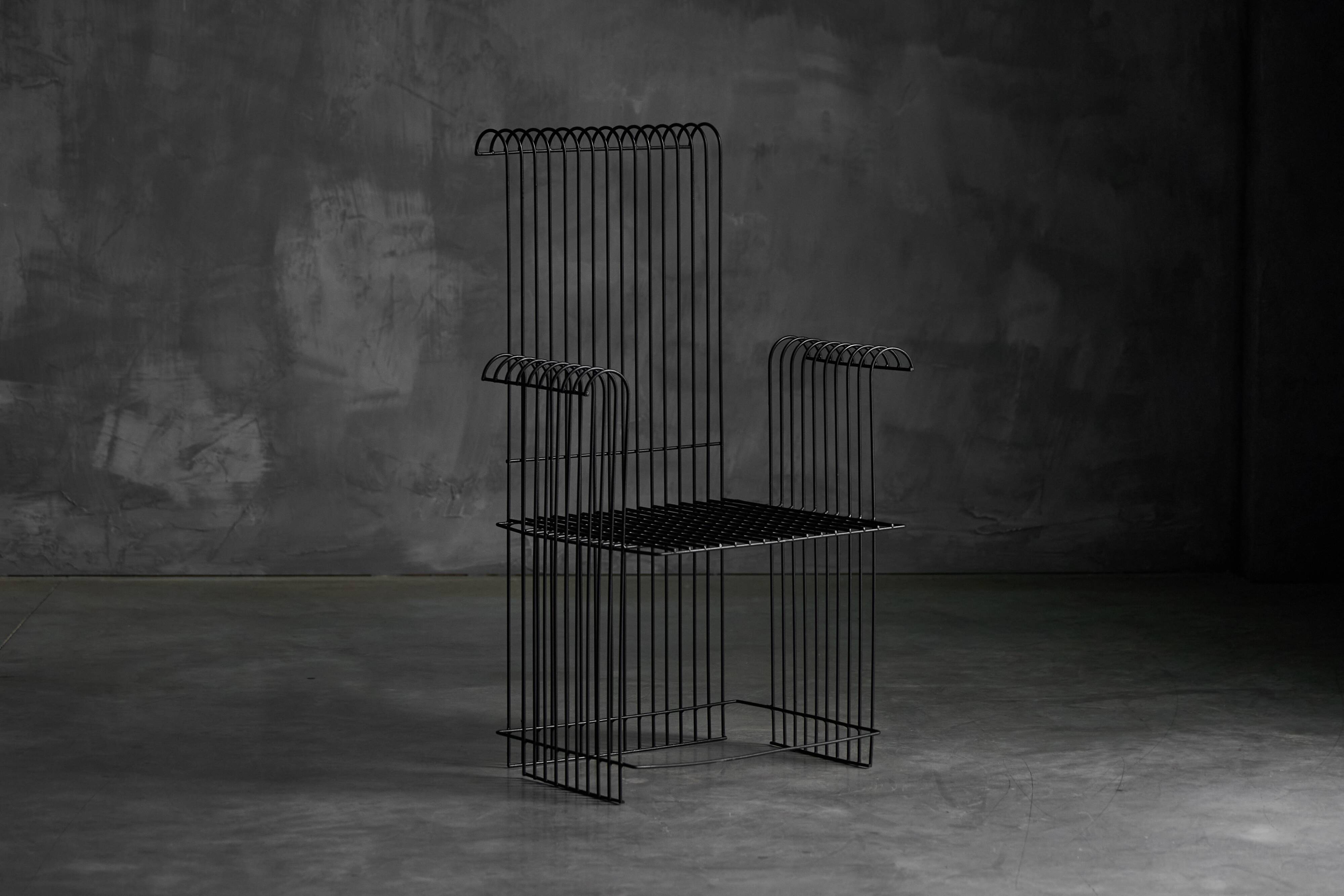 Metal Wire Modernist Garden Set, France, 1970s