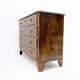 Chest of Drawers in Solid Italian Walnut with Maple Inlays, late 18th