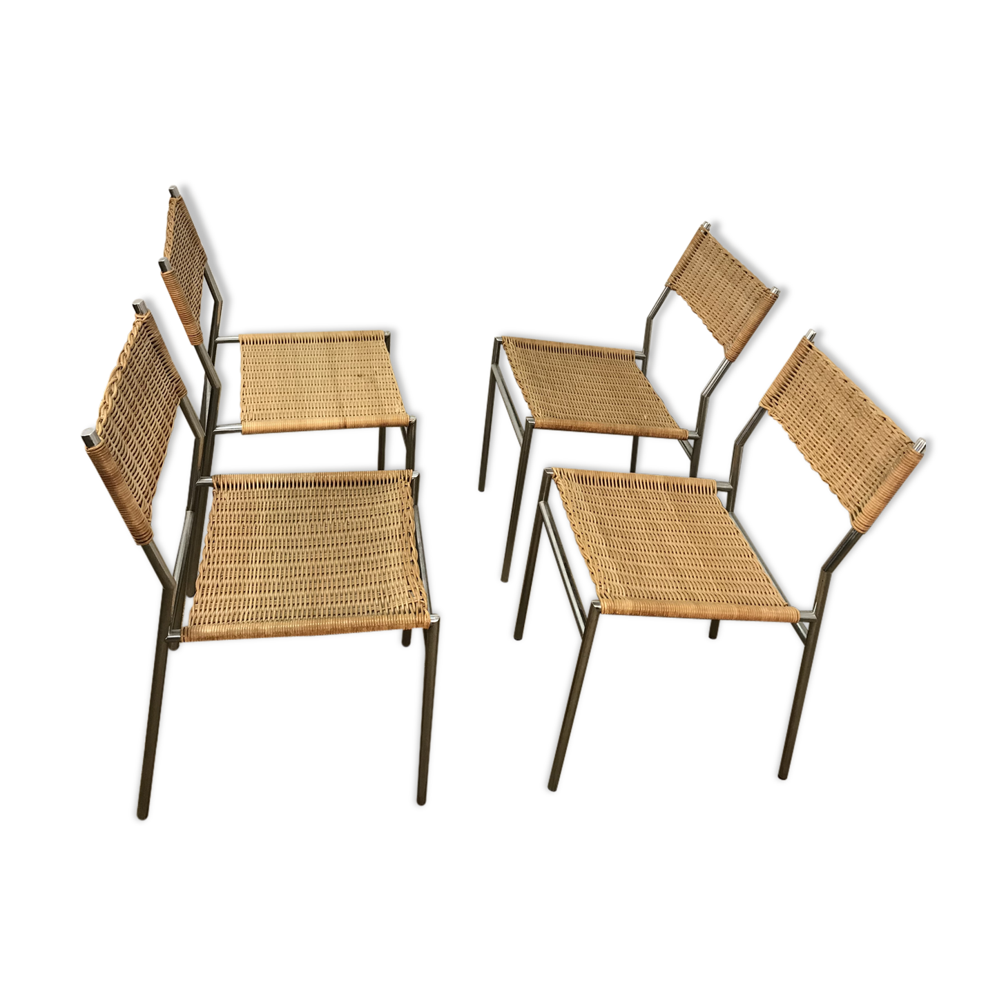 Lot of 4 chairs by Martin Visser for Spectrum, model SE05