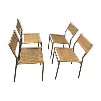 Lot de 4 chaises par Martin Visser pour Spectrum, modèle SE05