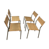 Lot of 4 chairs by Martin Visser for Spectrum, model SE05