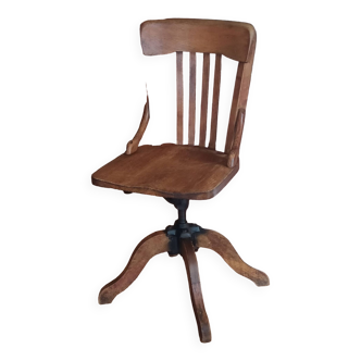 American chair in solid oak 1930