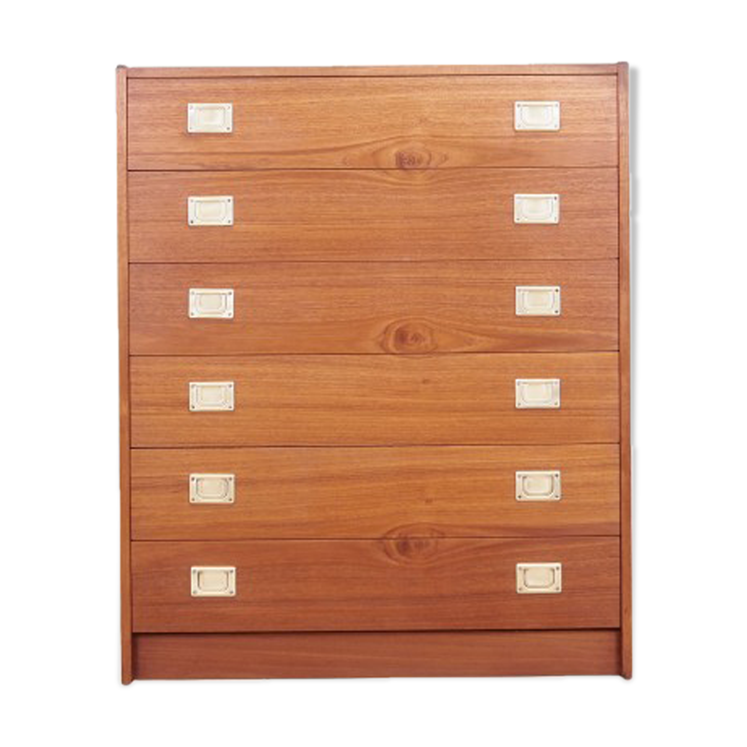 Commode en cerise, années 70, design danois, fabriqué au Danemark