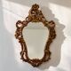 Large vintage baroque mirror in Rococo Louis XV style.