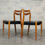 Pair of Scandinavian style chairs 1970