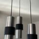 Chandelier Raak waterfall 3 lamps from the 60s-70s