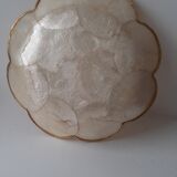 Mother-of-pearl and brass tidy