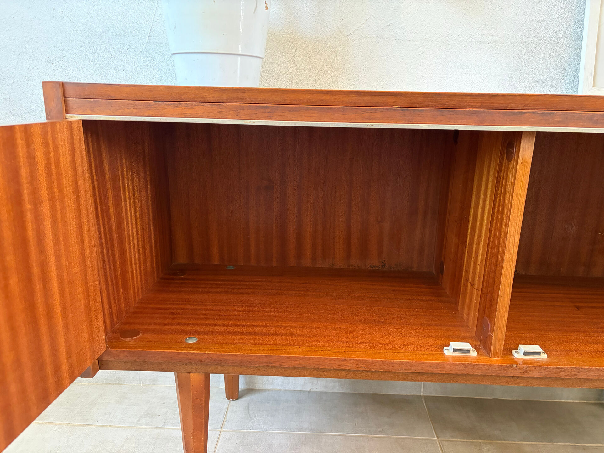 Enfilade scandinave en teck vintage