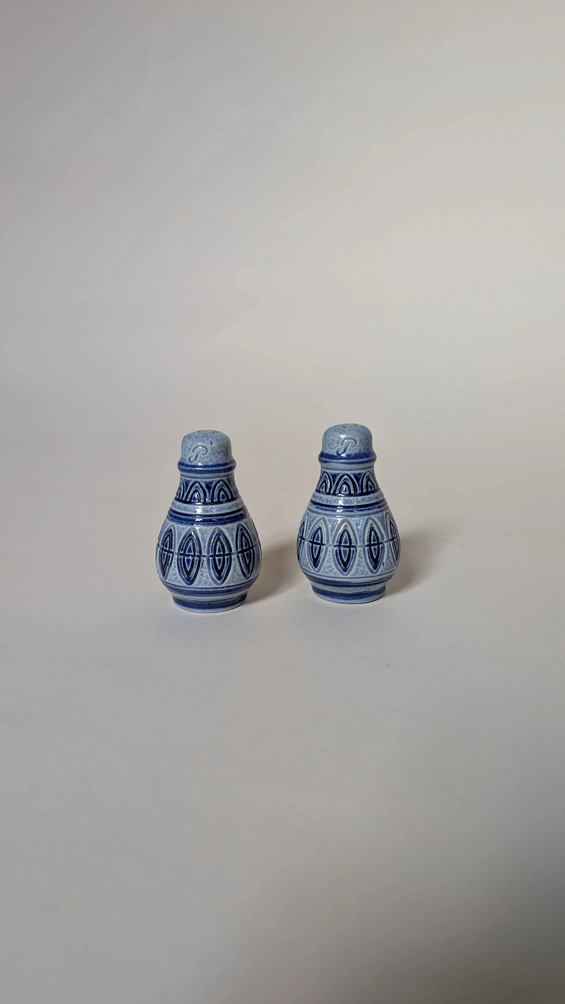 Ceramic salt and pepper shakers