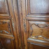 Wooden wardrobe
