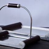 Lot de 2 plateaux de service miroir Art Déco français