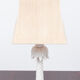 Palm tree table lamp ceramic, france, 1950s
