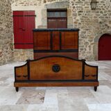 Lit double Art Déco, France, Circa 1920