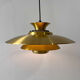 Vintage pendant lamp brass