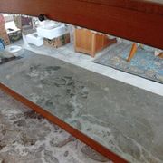Art Deco Buffet with Marble and Mirror