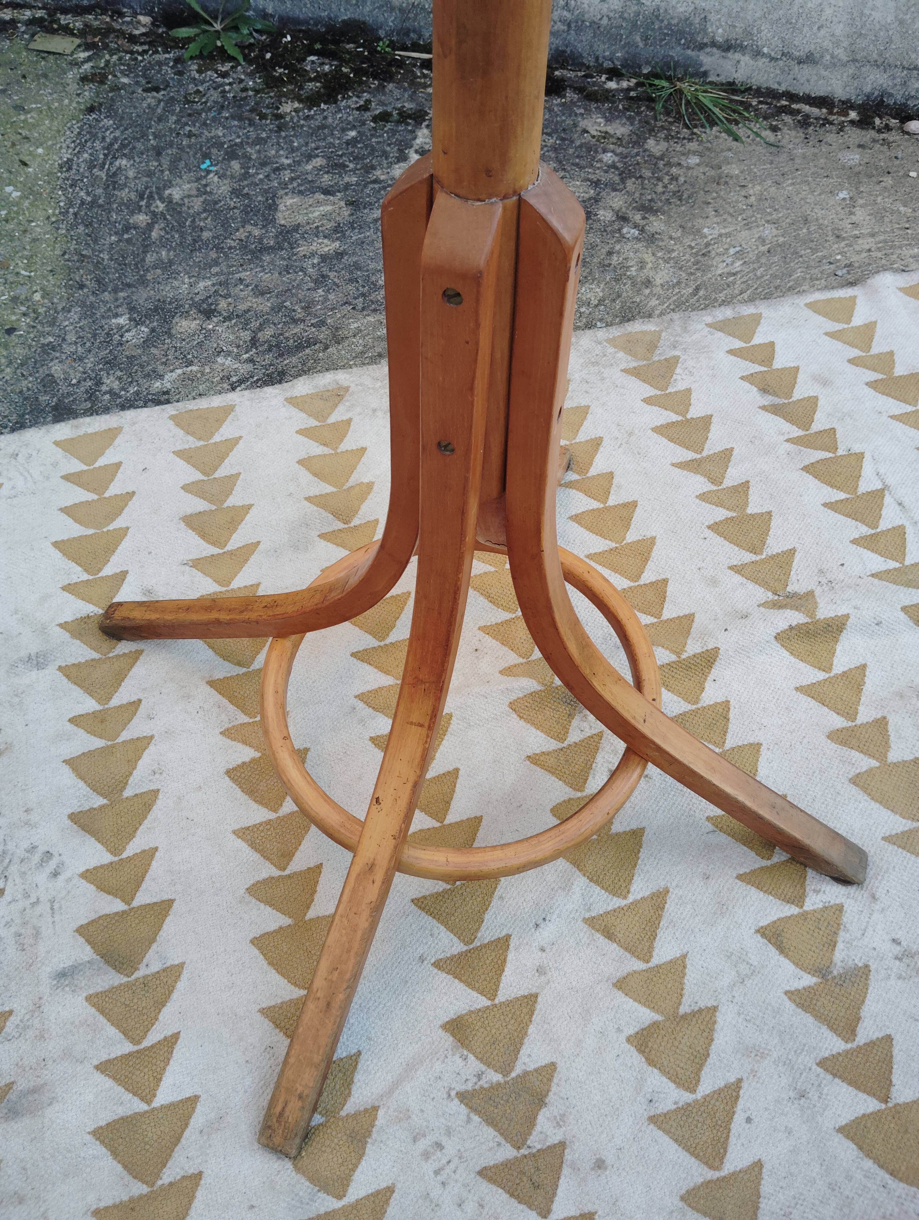 Parrot coat rack attributed to the "Baumann" house.