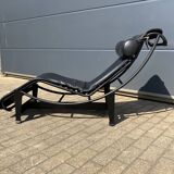Originele Cassina Le Corbusier Lc4 Black on Black, Bijna als new!
