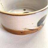 Stoneware dish signed La Colombe pottery, 50s/60s