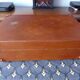Vintage suitcase "World Map" restored 54,5x32x17,5 cm