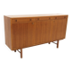 Scandinavian sideboard in teak and oak, Sweden, 1960.