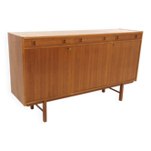 Enfilade scandinave en teck et en chêne, Suède, 1960