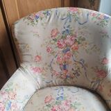Small flowery armchair
