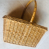 Old wicker basket