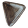 Triangle ashtray in enamelled stoneware Chantal and Thierry Robert